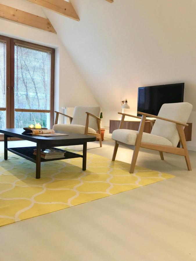Moorblick! Grosse Dachwohnung Mit Kamin Und Sauna Leck Extérieur photo