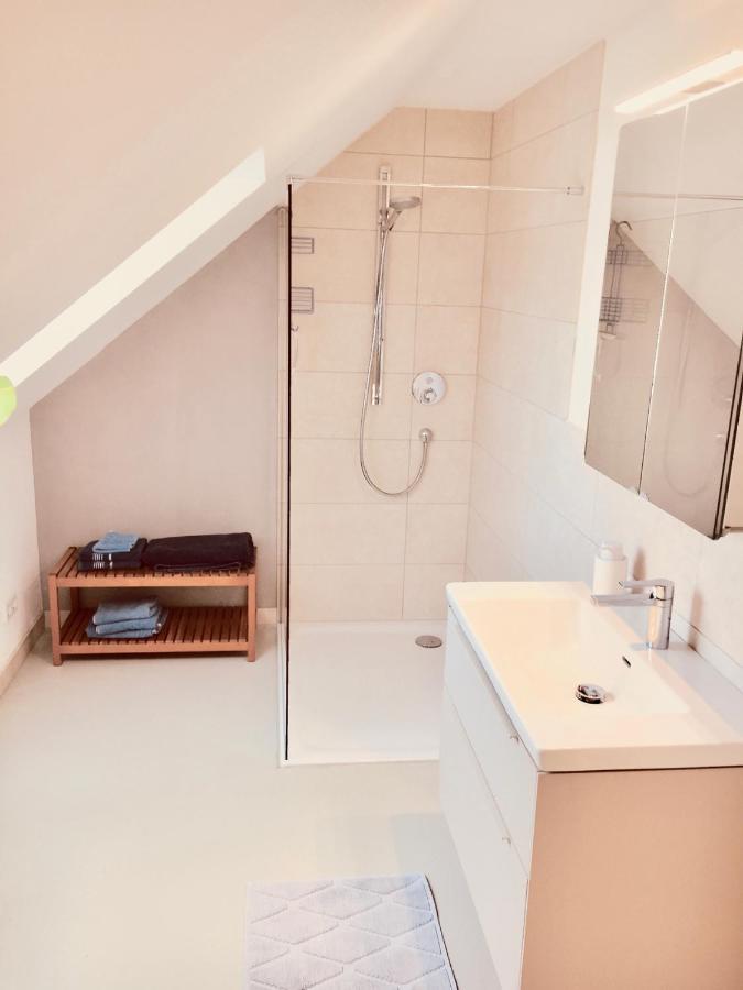 Moorblick! Grosse Dachwohnung Mit Kamin Und Sauna Leck Extérieur photo
