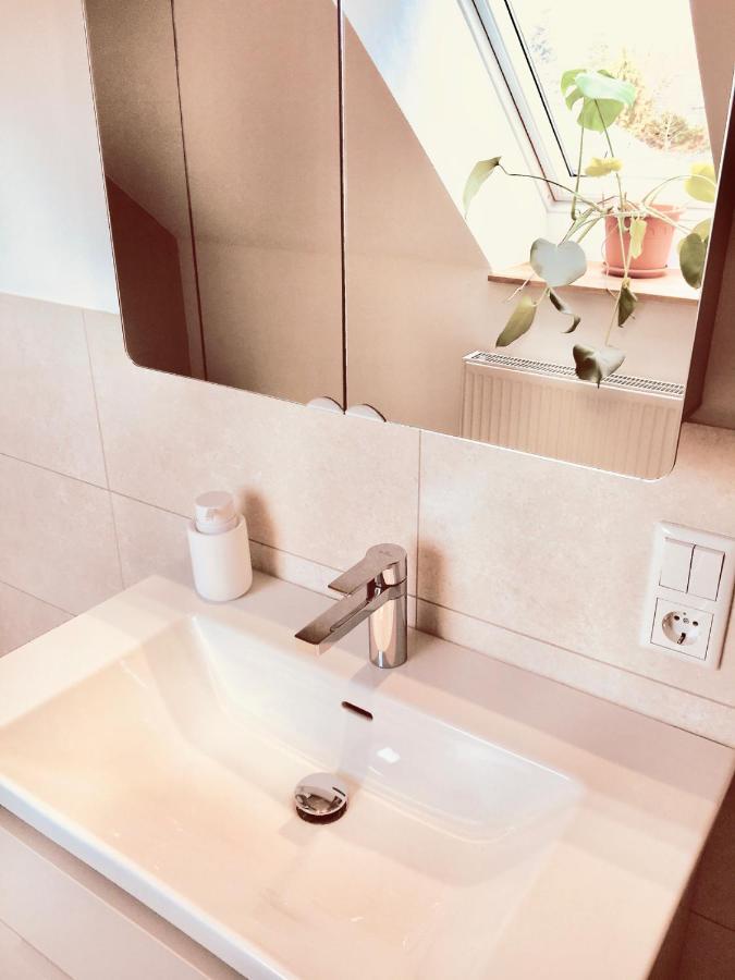Moorblick! Grosse Dachwohnung Mit Kamin Und Sauna Leck Extérieur photo