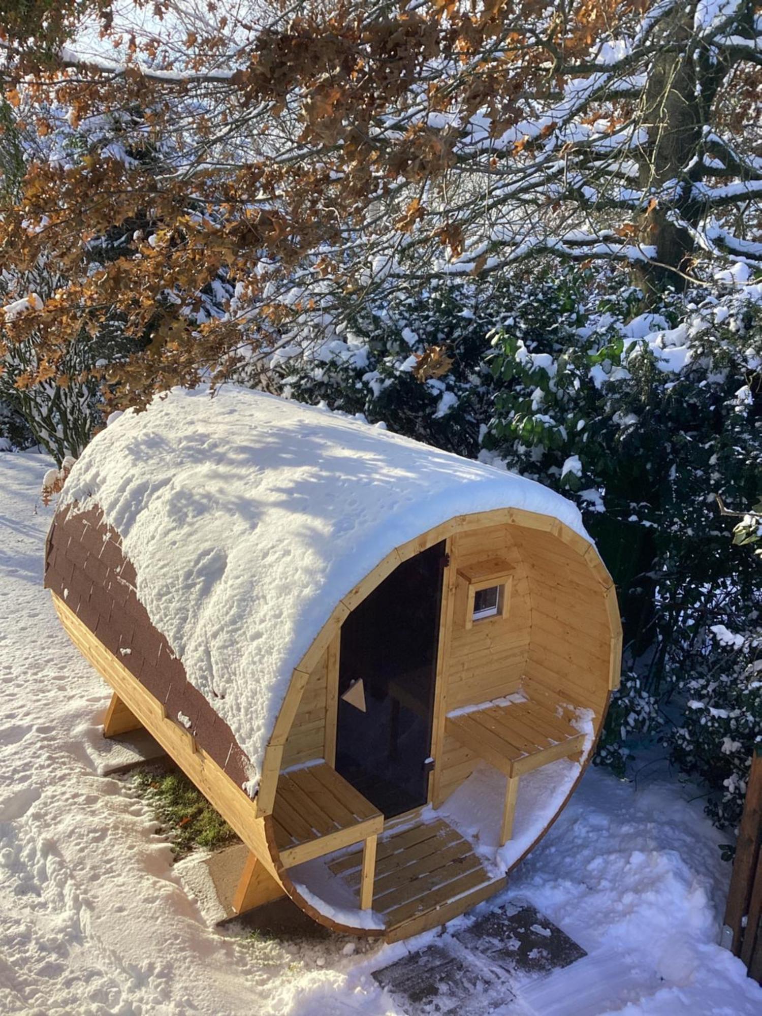 Moorblick! Grosse Dachwohnung Mit Kamin Und Sauna Leck Extérieur photo
