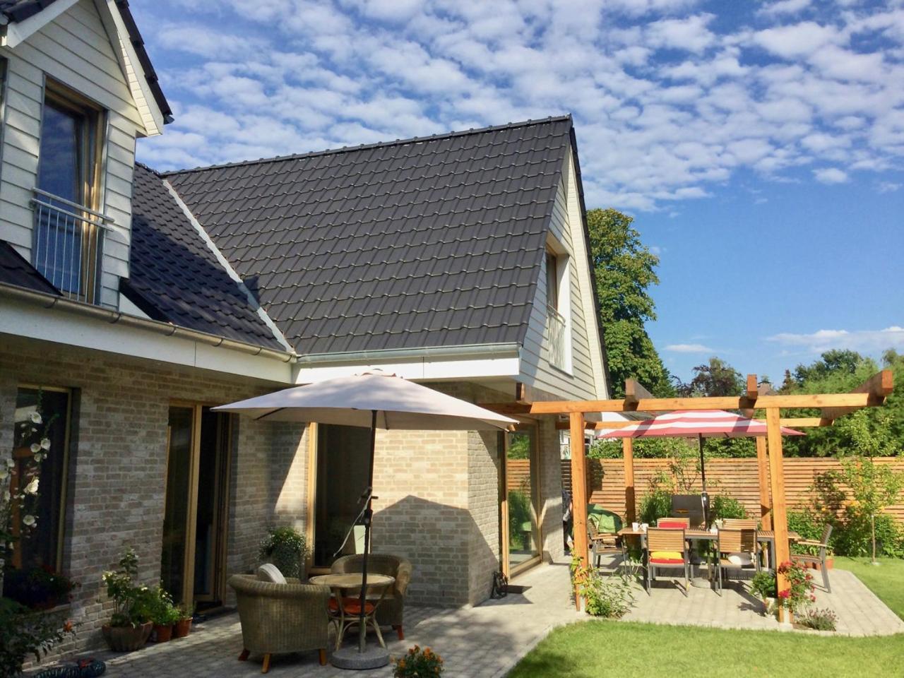 Moorblick! Grosse Dachwohnung Mit Kamin Und Sauna Leck Extérieur photo